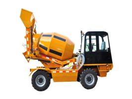   Self Loading Concrete Mixer Machine